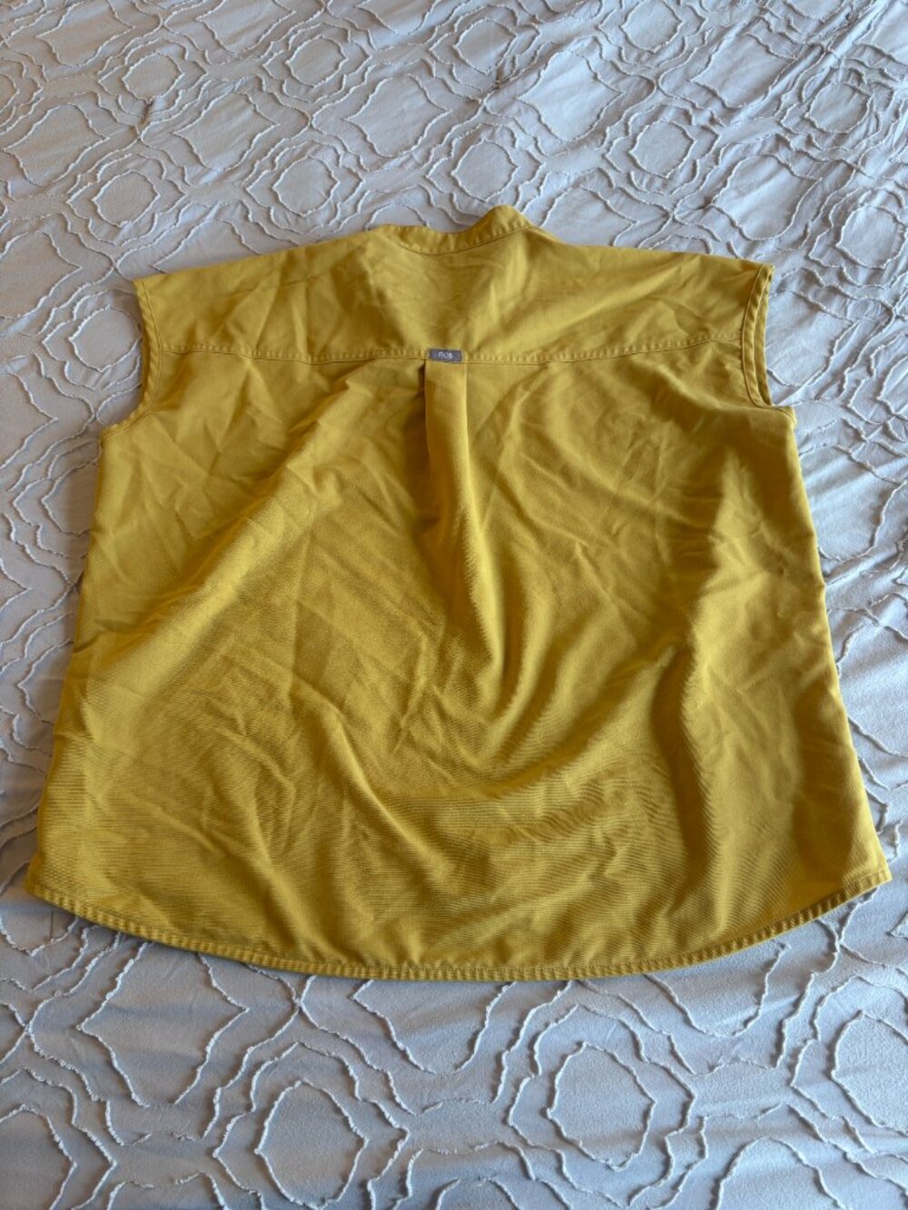 DISCONTINUED Figs Rafaela Scrub Top – Light Gold - Picture 5 of 5